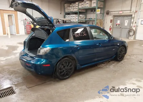 2007 Mazda Mazda3 S Touring z USA, uszkodzony, nr VIN JM1BK344171693666